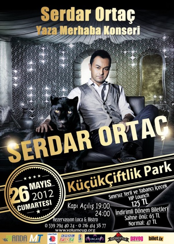 Serdar Ortaç’tan yazın ilk konseri