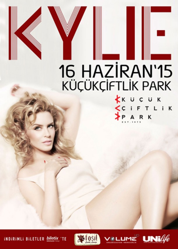 Kylie Minogue, 16 Haziran akşamı hayranlarıyla buluşmak üzere KüçükÇiftlik Park’ta.