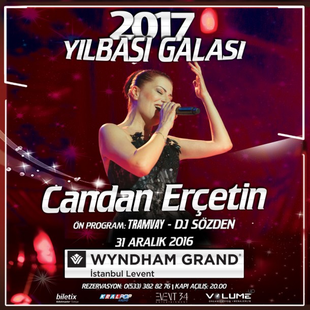 Candan Erçetin 2017 Yılbaşı Galası